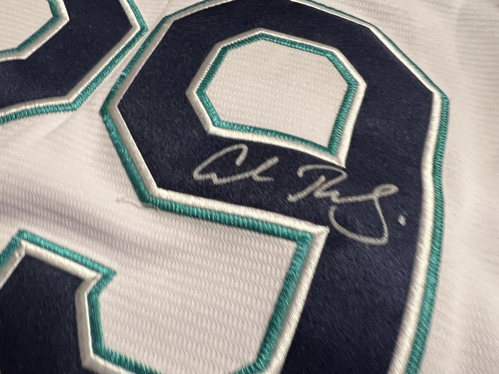 Cal Raleigh Signed Jersey Authenticated Mariners Auto
