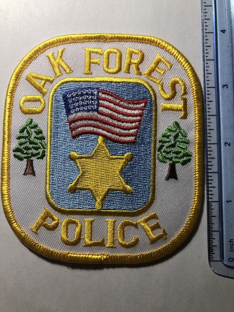 Oak Forest Illinois Police Patch