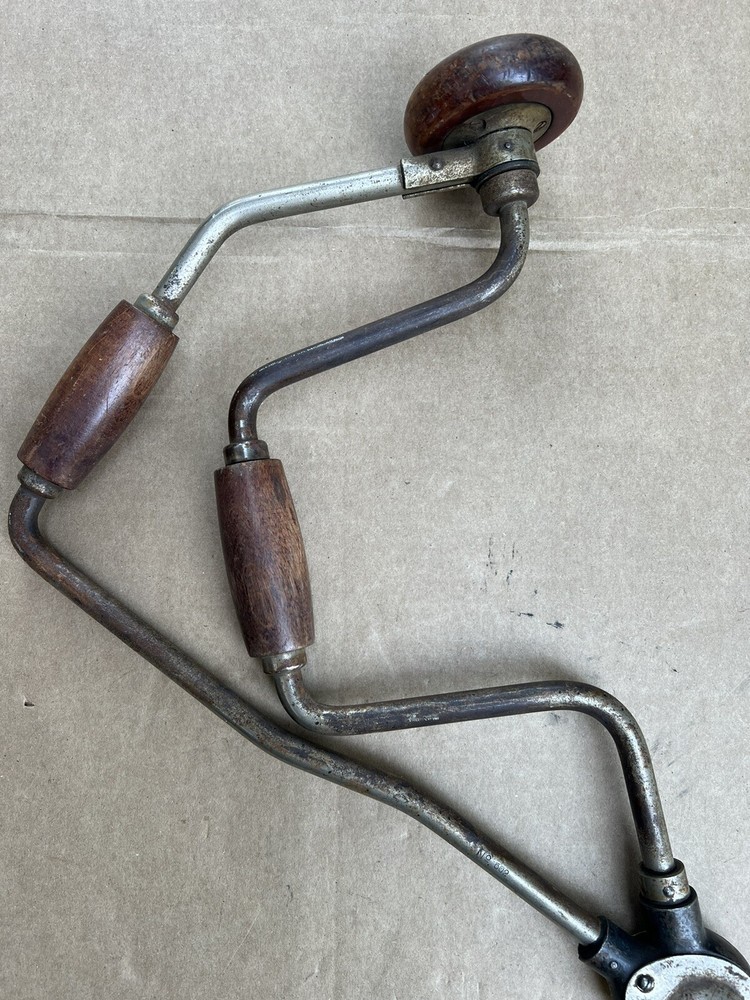 🇺🇸Millers Falls No. 502 Corner Bit Brace Hand Drill🇺🇸