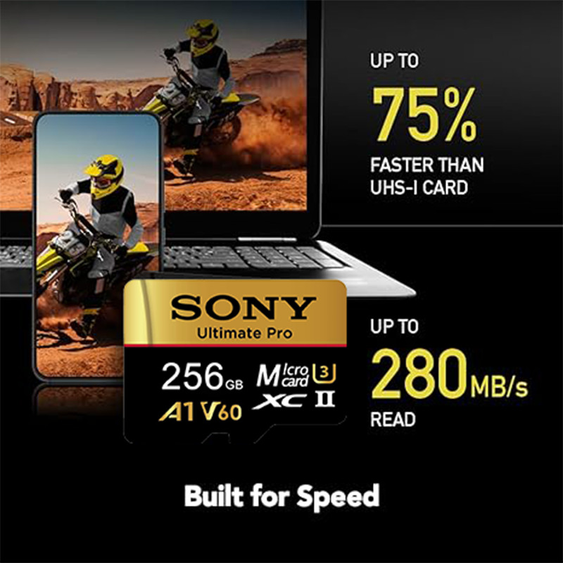2TB Micro SD Card SDXC Flash Memory A1 U3 4K High-Speed for Smartphone Tablet PC