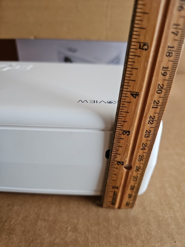 Groview Mini Projector Led Bluetooth Model G210 Portable Complete With Box 8"x6"