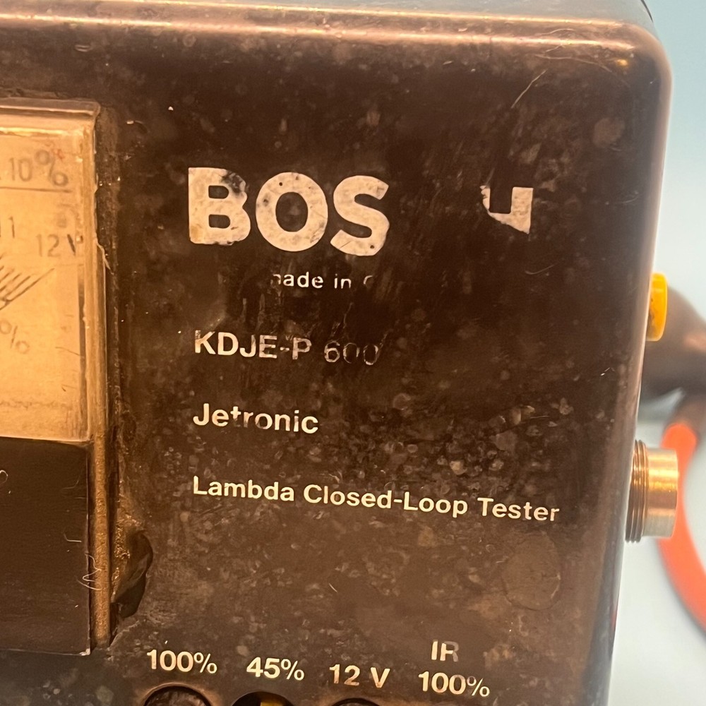 Bosch KDJE-P 600 Jetronic Lambda Closed Loop Tester