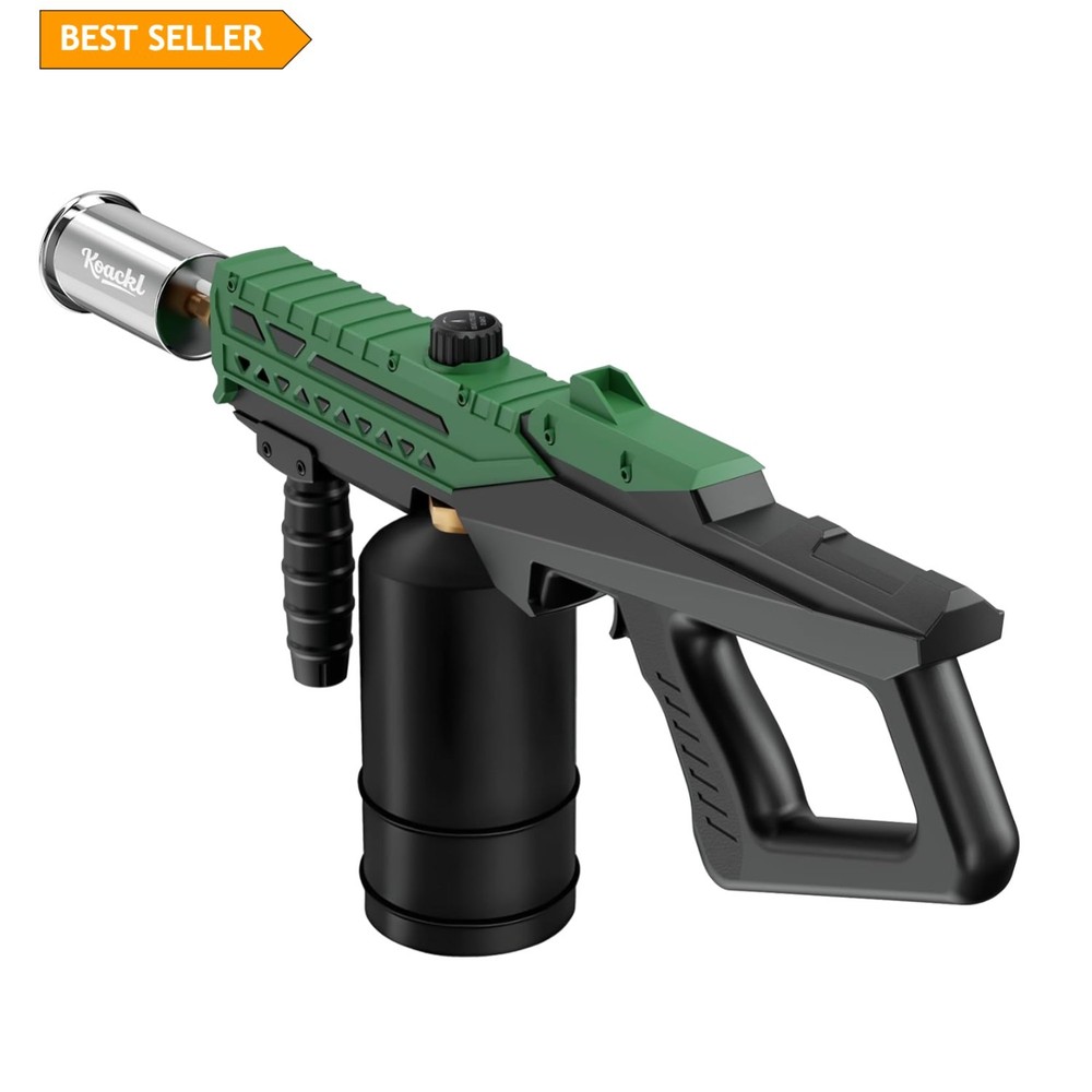 Durable 1.9 lb Adjustable Flame Propane Torch – Perfect for Campfires & Grilling