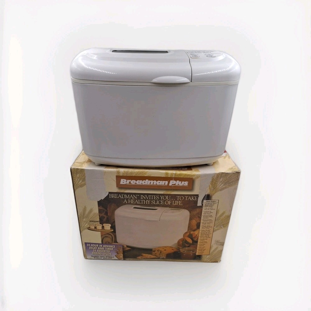 Breadman Plus TR845 Bread Maker Breadmaker Super Rapid 59 Minute