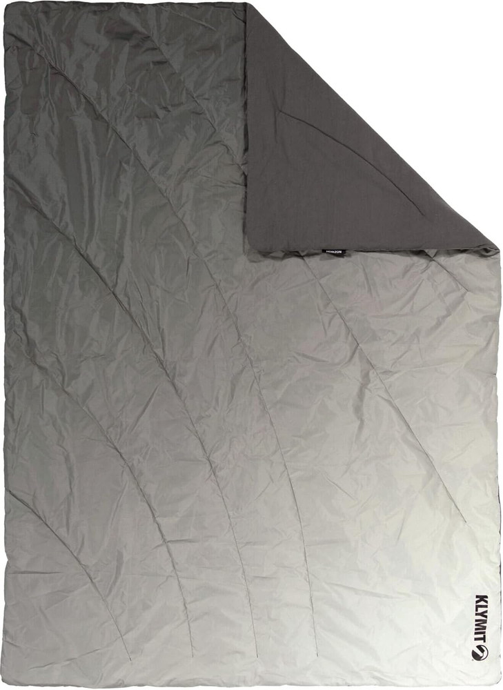 Horizon Overland Packable Camping Blanket and Comforter, Gray