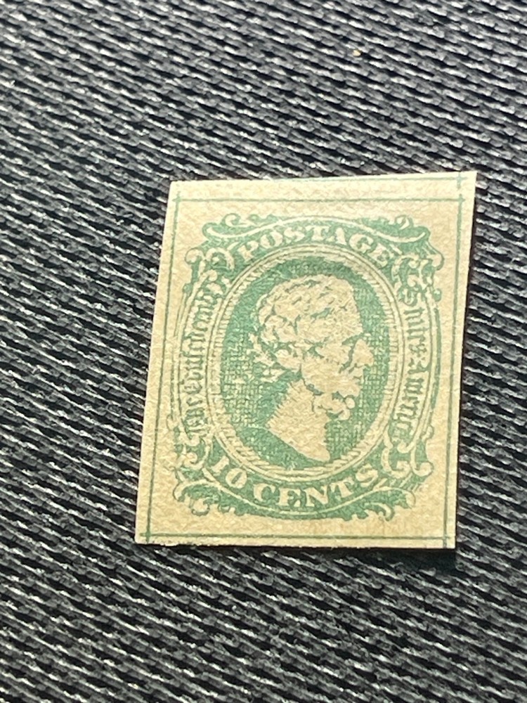 US CSA JEFFERSON DAVIS Confederate Facsimile Stamp MH
