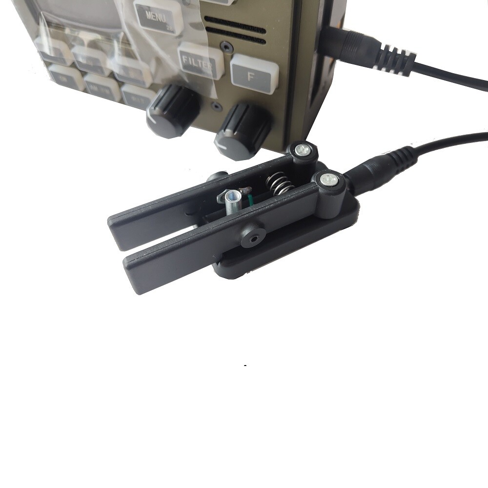 QU-7025 Dual Paddle Automatic Key Shortwave Radio CW Morse Code Base Magnetic