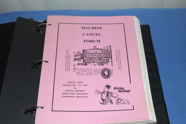 Machine Cancel Society Forum Journal HUGE offer various BlueLakeStamps Useful!