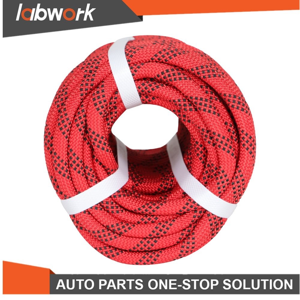 Labwork 3/8" × 100' High Strong Braid Polyester Rope Arborist Tree Rope