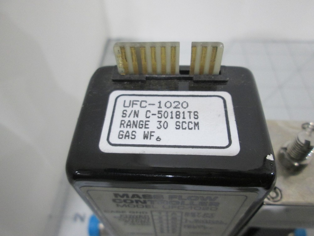 Unit, UFC-1020, Mass Flow Controller, WF6, 30 SCCM, Used