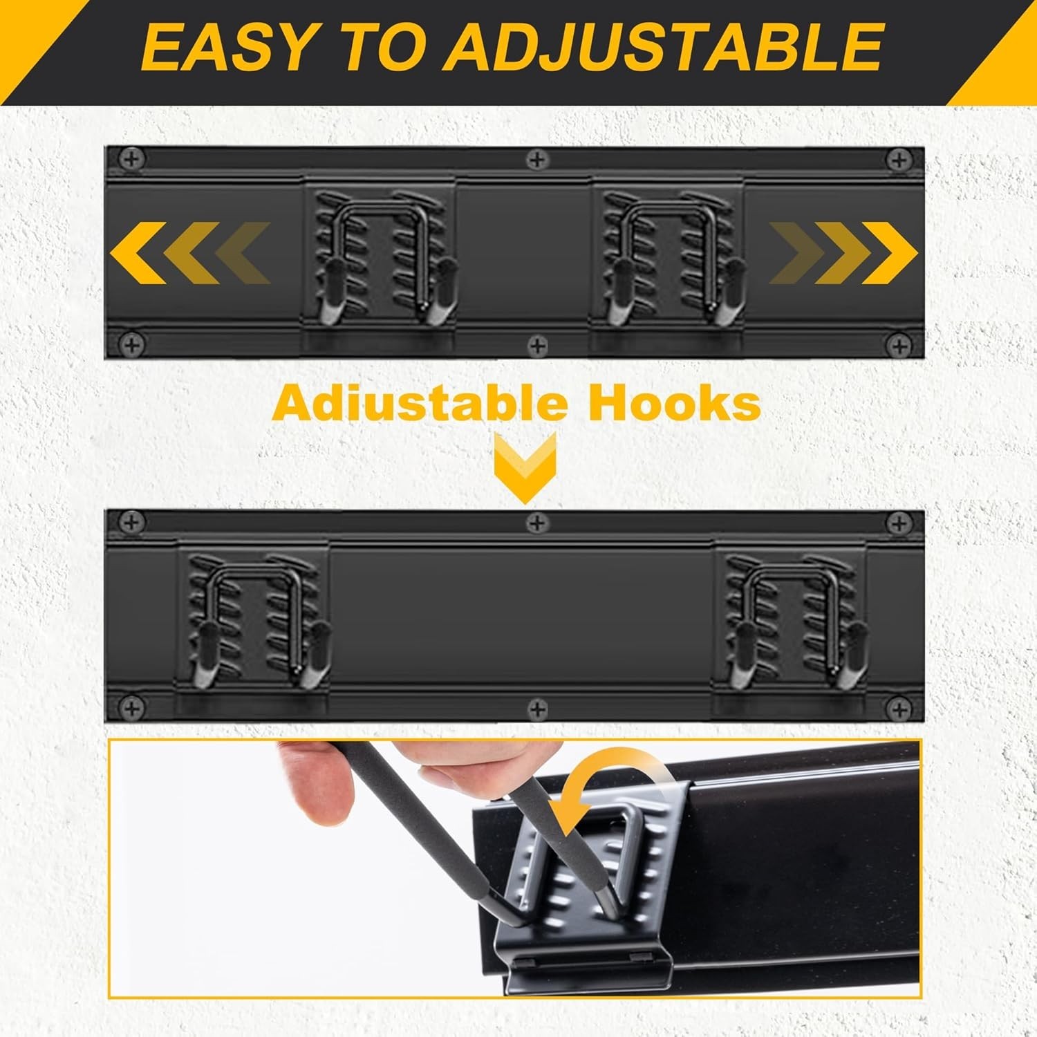 Garage Wall Tool Rack,Garage Organization, Garage Garden Tool Organizer Wall ...