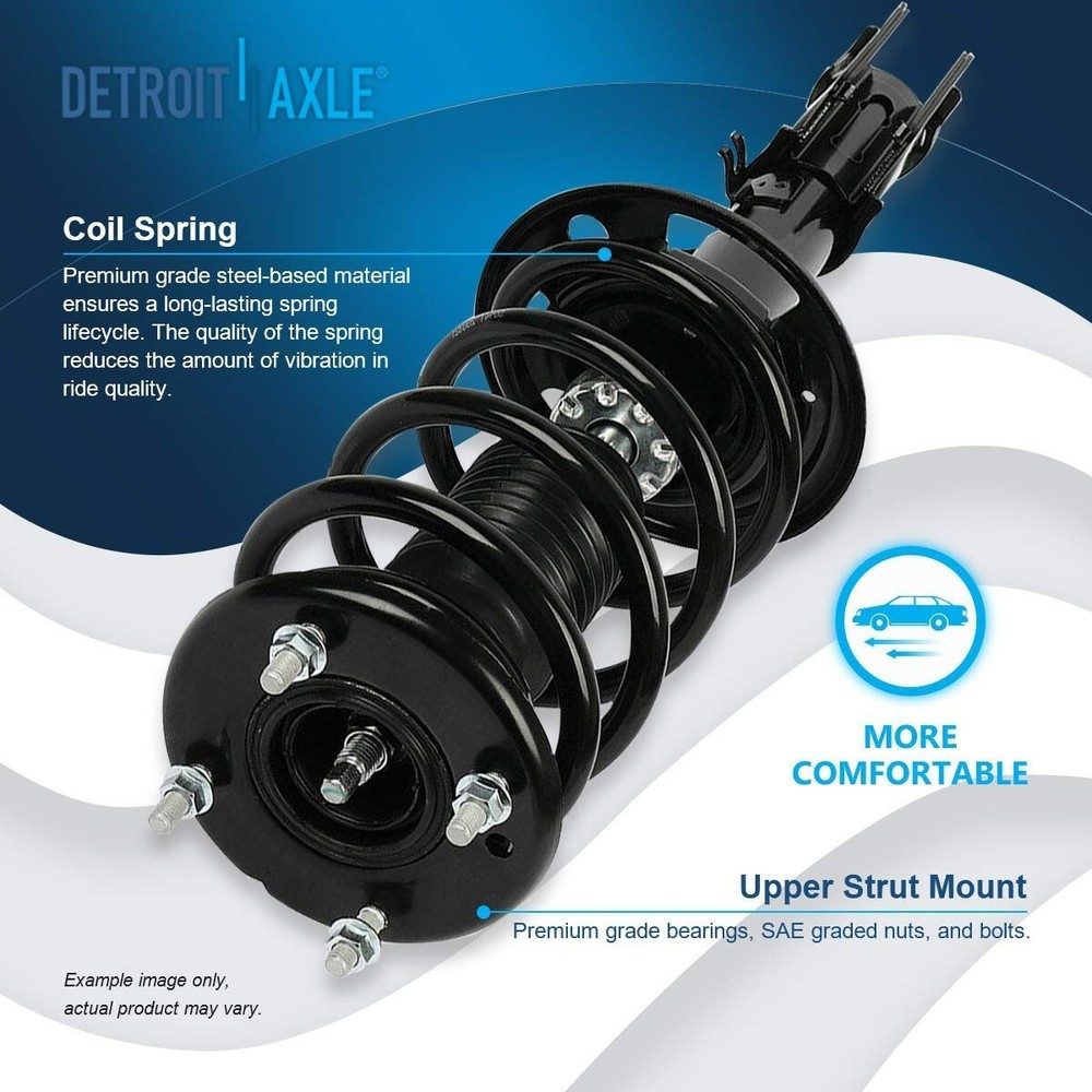 Front Struts & Coil Spring Rear Shock Absorbers Kit for 2013-2019 Ford Explorer