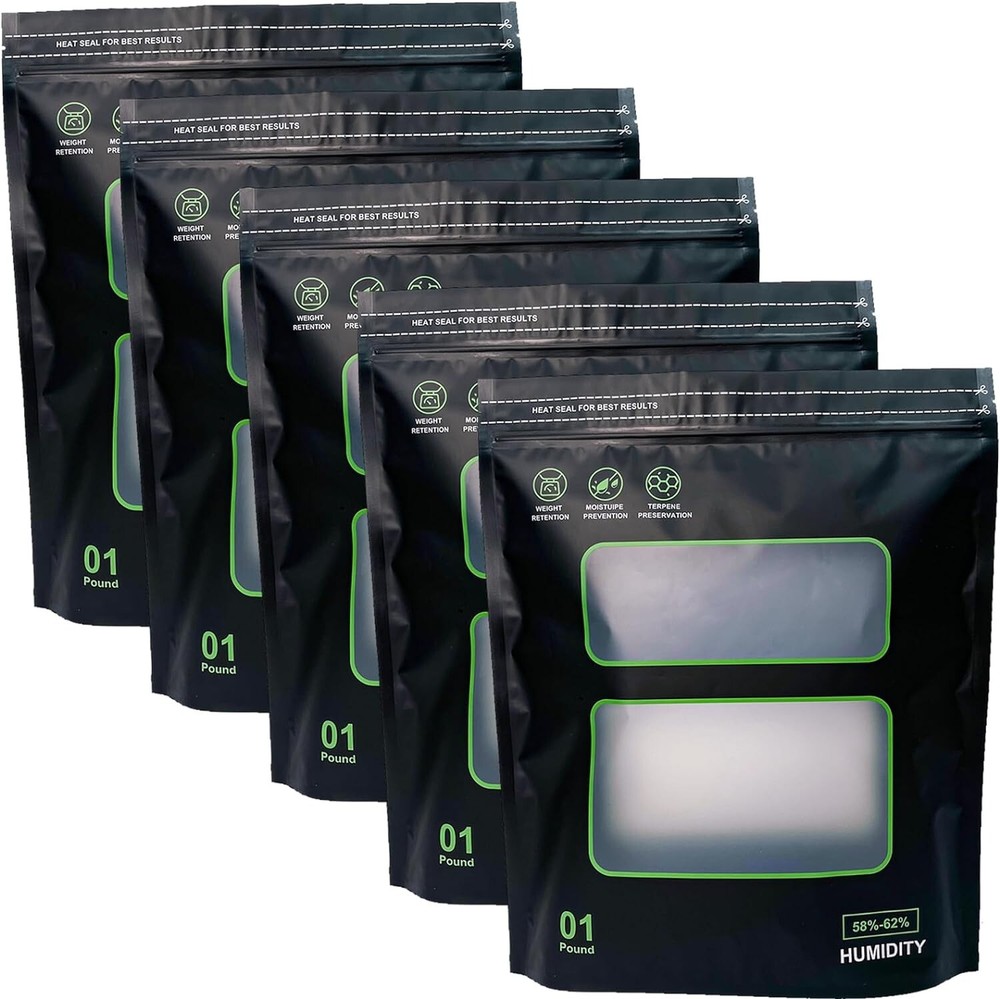 Grove Bags TerpLoc - with  Window / 1/2 oz (15 Pack)