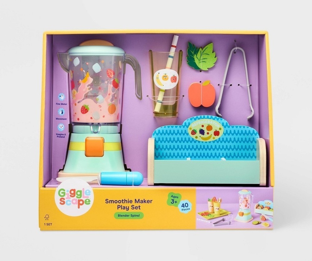 Gigglescape Smoothie Maker Play Set NEW