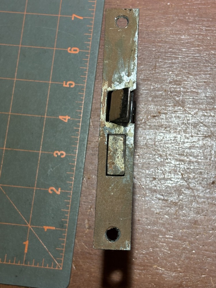Vintage door mortise lock NO KEY. With Door knobs