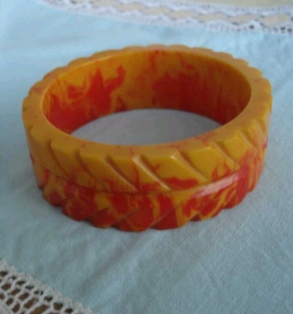 Vintage Bakelite bracelet. USSR.