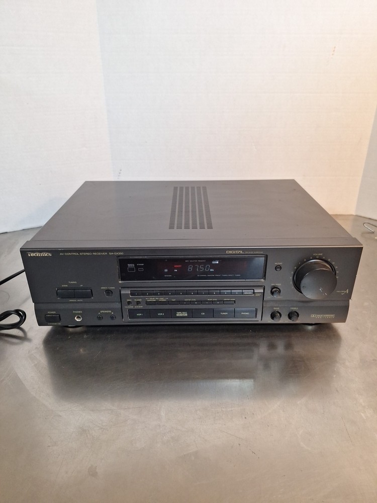 Technics SA-GX350 AV Control Stereo Receiver Class A Digital Delayed Surround