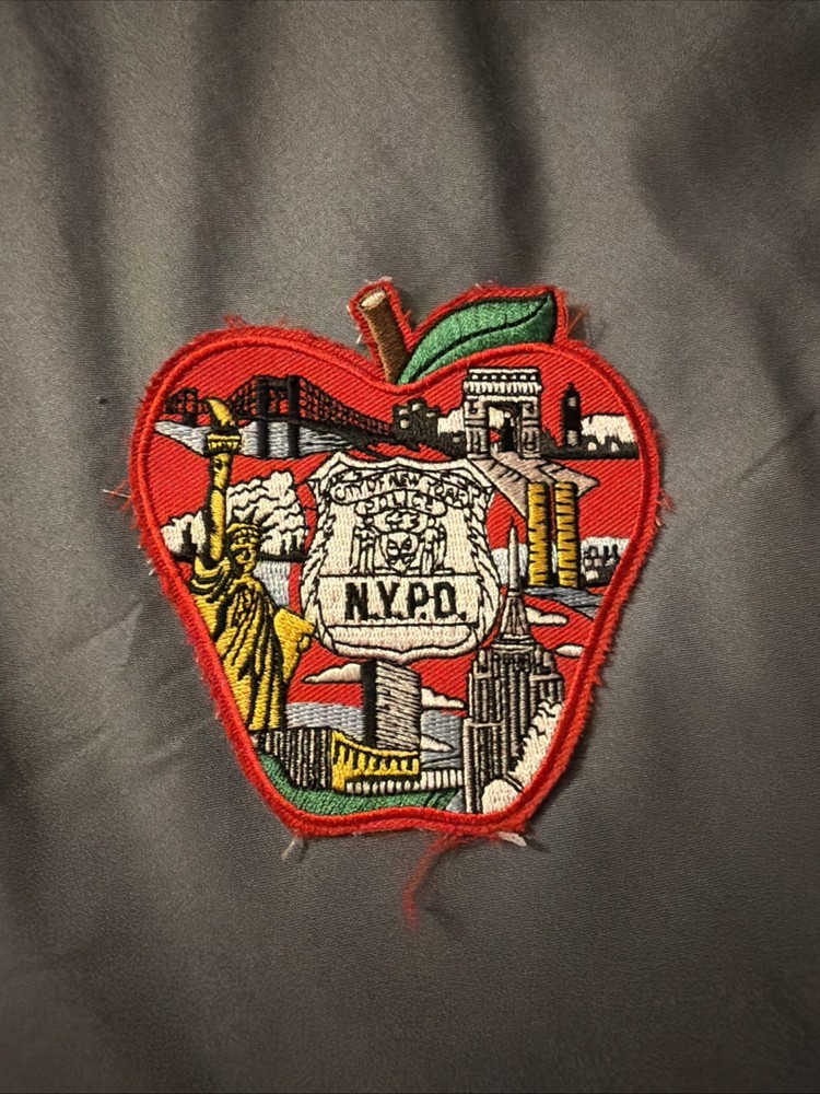 Vintage NYPD Big Apple Patch