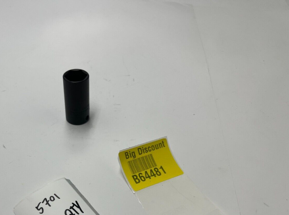 (QTY 2) PROTO J7724HT Deep Length Thin Wall Socket Made in USA
