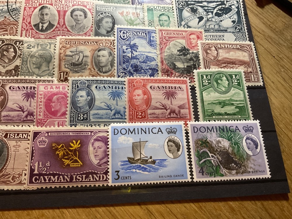 Commonwealth mixed mounted mint or used stamps B2377
