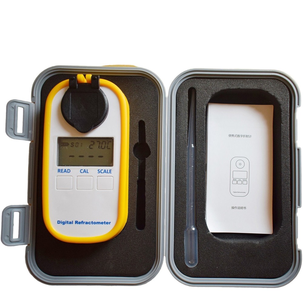 Glycerine Concentration Refractometer Meter Digital Concentration Meter