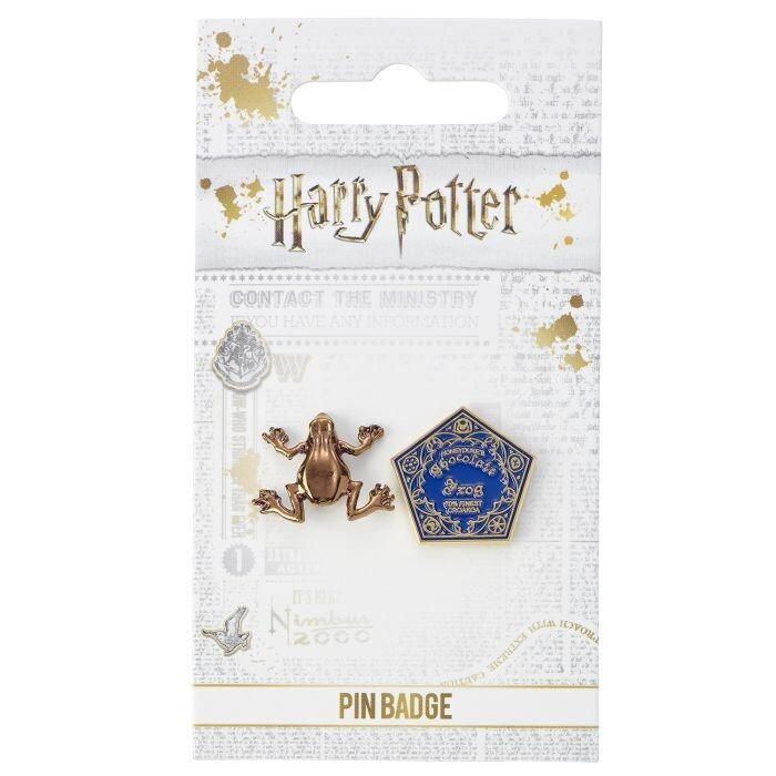 Chocolate Frog (Harry Potter) Enamel Pin Set 2-Pack