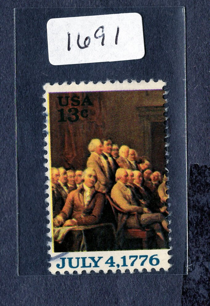1976 Stamp #1691 Delegates Used