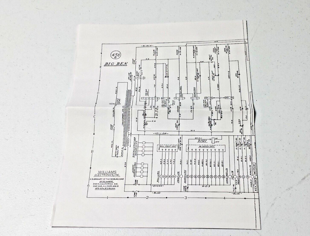 BIG BEN MANUAL & SCHEMATICS-Williams