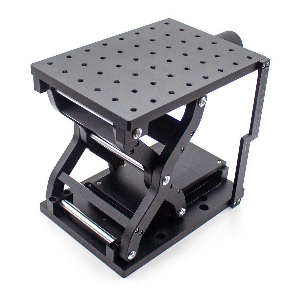 Z-Axis Manual Fine-Tuning Platform Lifting Table Lab Displacement Sliding Table