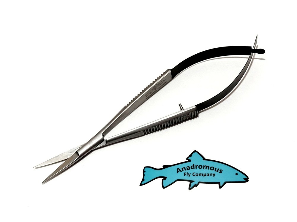 Tungsten Carbide Fly Tying Spring Scissors 2 Styles