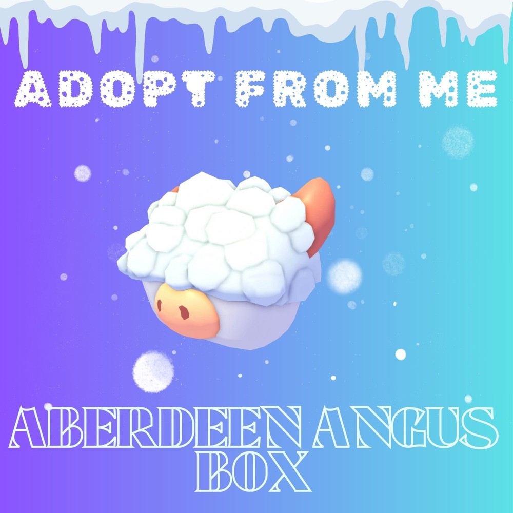 Adopt from Me Amberdeen Angus Cows
