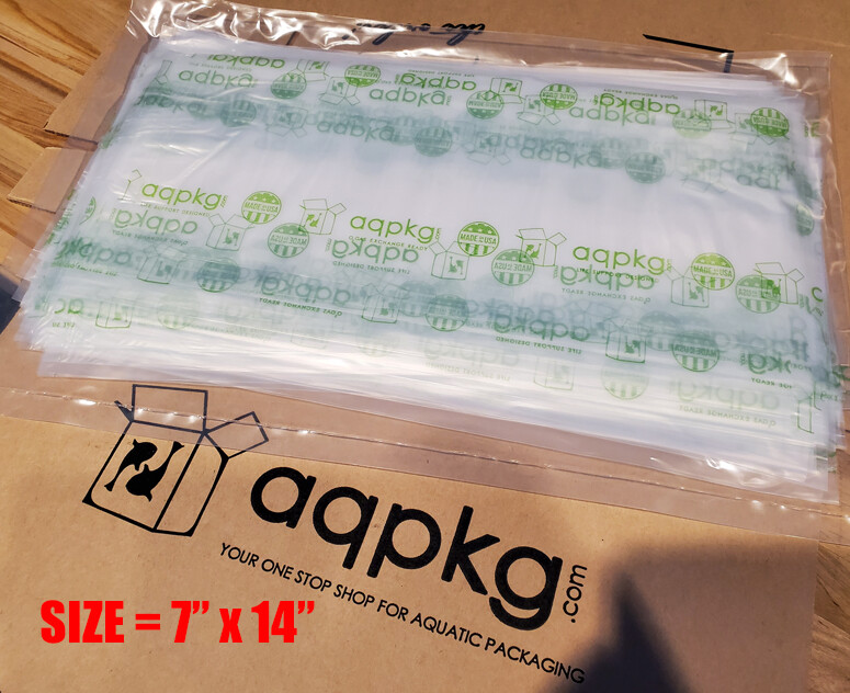 100 PCS - 7 x 14 Life Support Breather Bags: Made In USA, Kordon & LongLife Sub