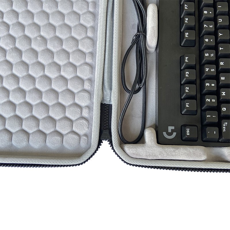 Shockproof Portable Storage Case Carry Box For Logitech G610 Wired Keyboard