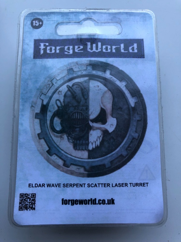 Games Workshop Warhammer 40k Forgeworld Eldar Wave Serpent Scatter Laser Turret