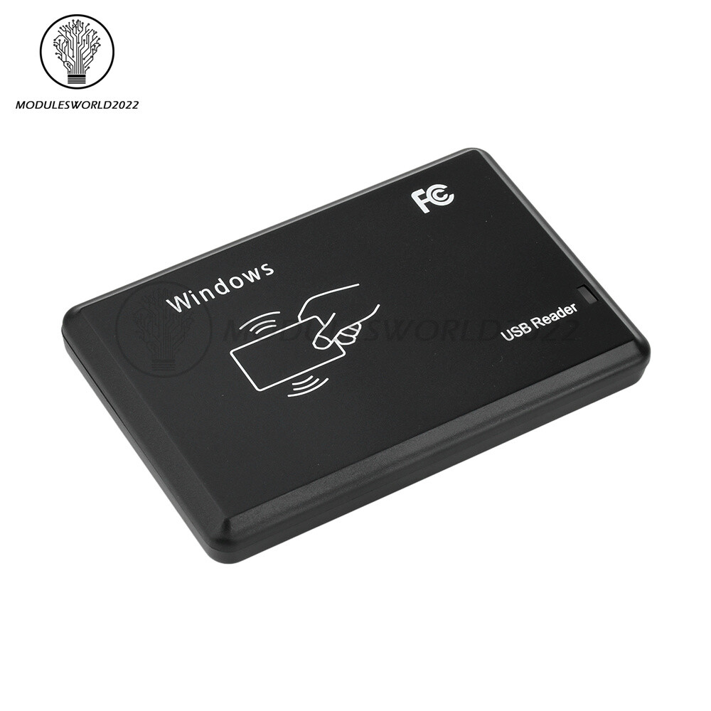 125Khz USB RFID Contactless Proximity Sensor Smart ID Card Reader EM4100