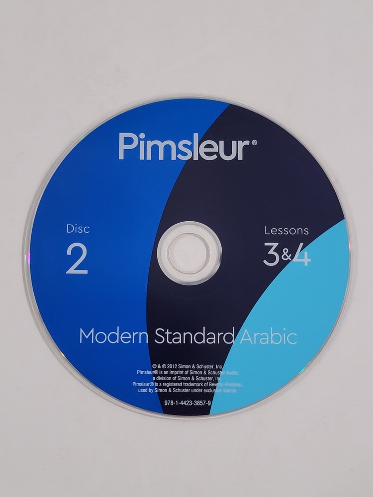 Arabic Loose Language Audio CD - Learning, Modern Standard, Pimsleur Lessons 3&4