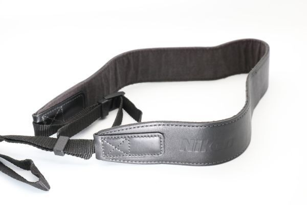 Nikon Leather Camera Strap Genuine Mint JAPAN