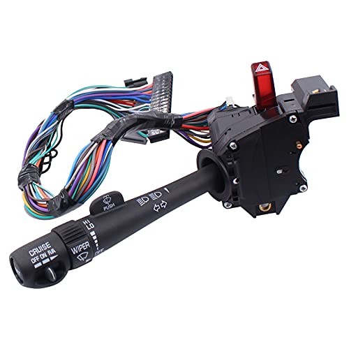 NewYall Turn Signal Console Multi Function Switch with Cruise Control for GMC