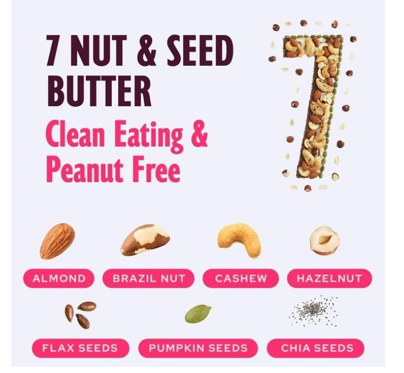 NuttZo Organic Power Fuel Smooth 7 Nuts and Seeds Butter Spread..