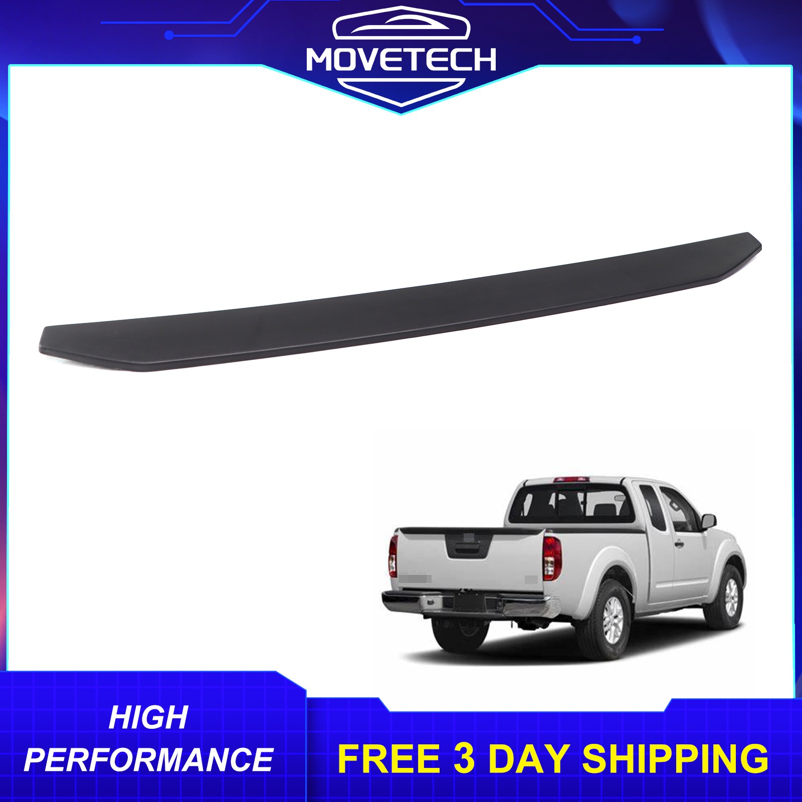 New Fits 2013-2021 Nissan Frontier 934869BF0A Rear Tailgate Molding Cap Cover