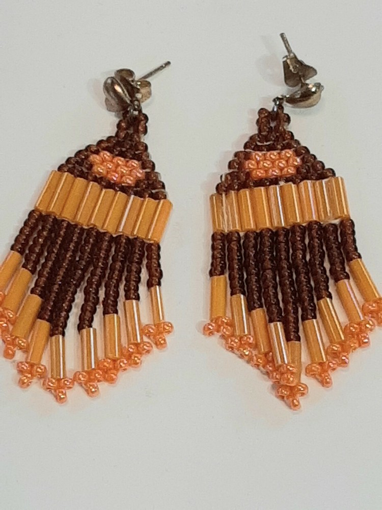 Beaded Earrings Dangling