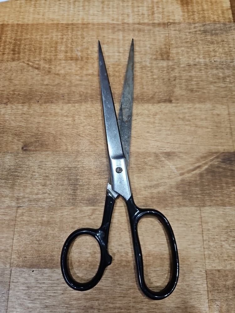 Vintage Compton U.S.A. Metal Tailor Scissors 9" Collectable Sharp