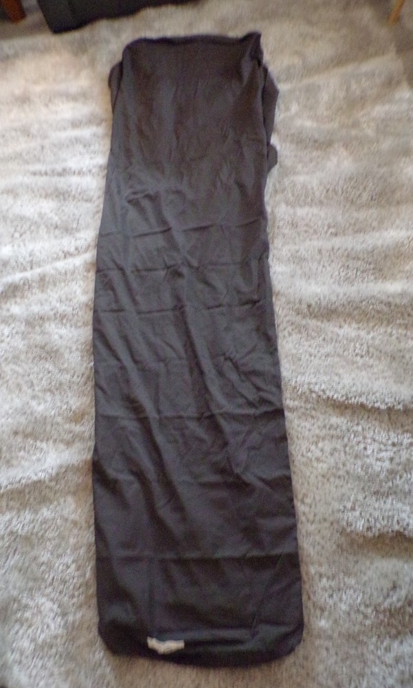 Mountainsmith Polyester Mummy Sleeping Bag Liner Anvil Grey