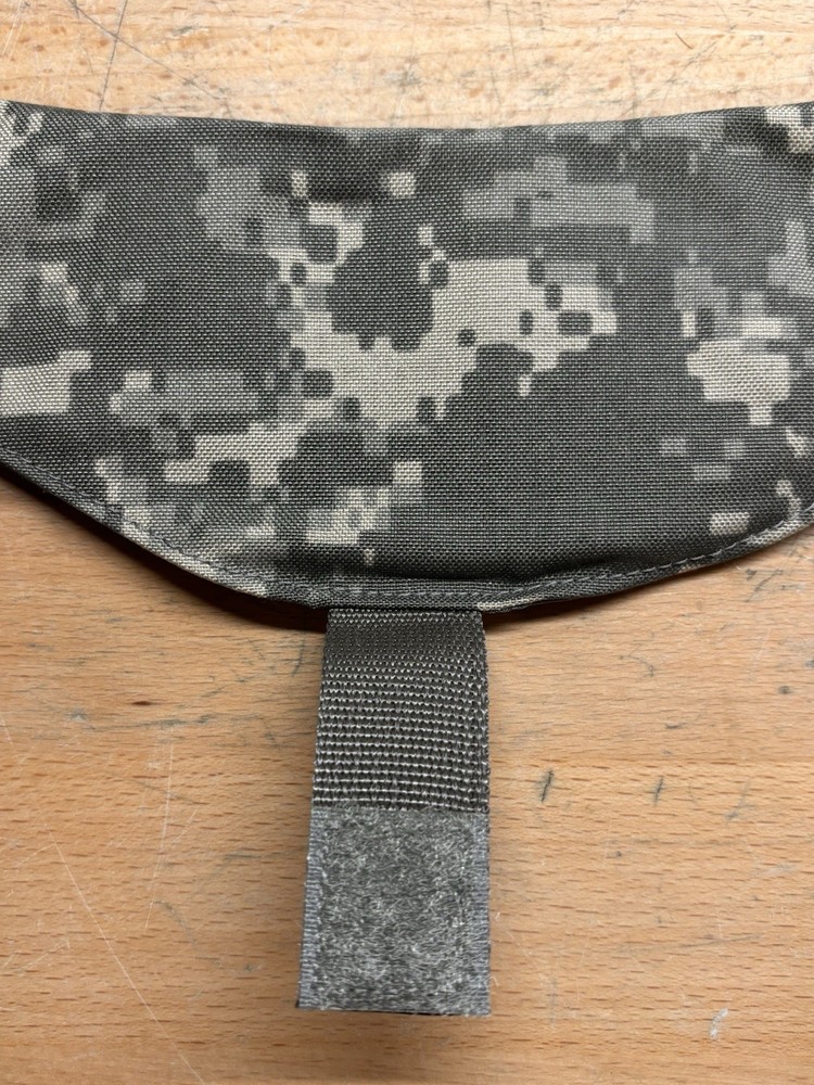 NEW USGI Army ACU Throat Protector Outershell Assembly One Size & Insert