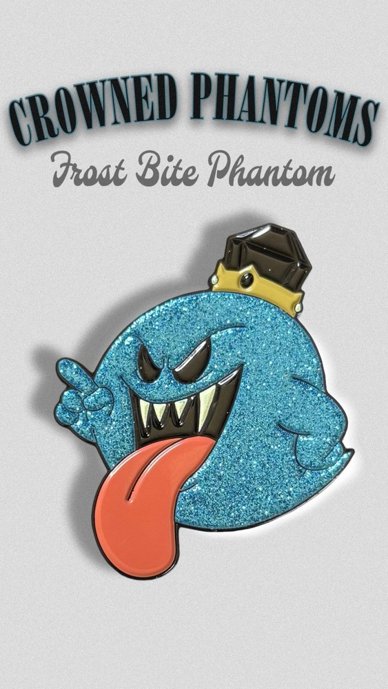 CROWNED PHANTOM “FROSTBITE PHANTOM” HAT PIN DROP