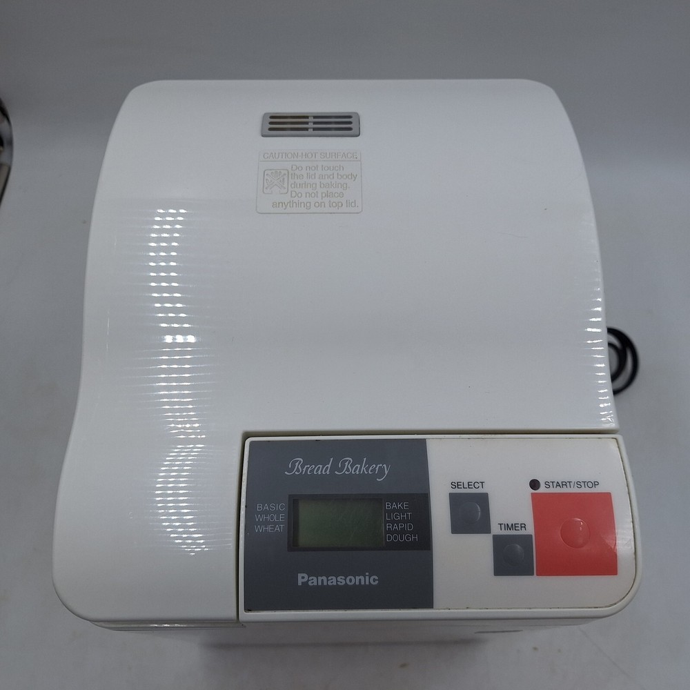Panasonic Automatic Bread 1 lb. Loaf Maker Machine SD-BT10P COMPLETE & TESTED!!!