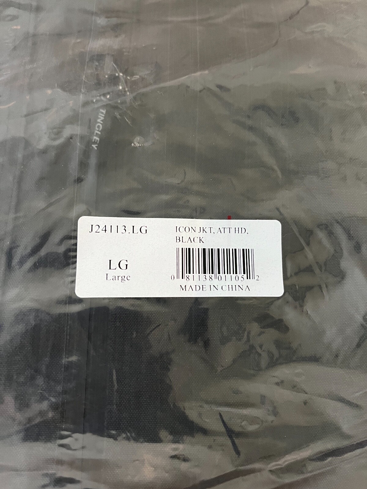 Tingley Icon J24113 Waterproof Breathable Jacket w roll-a-way Hood Size L Mens