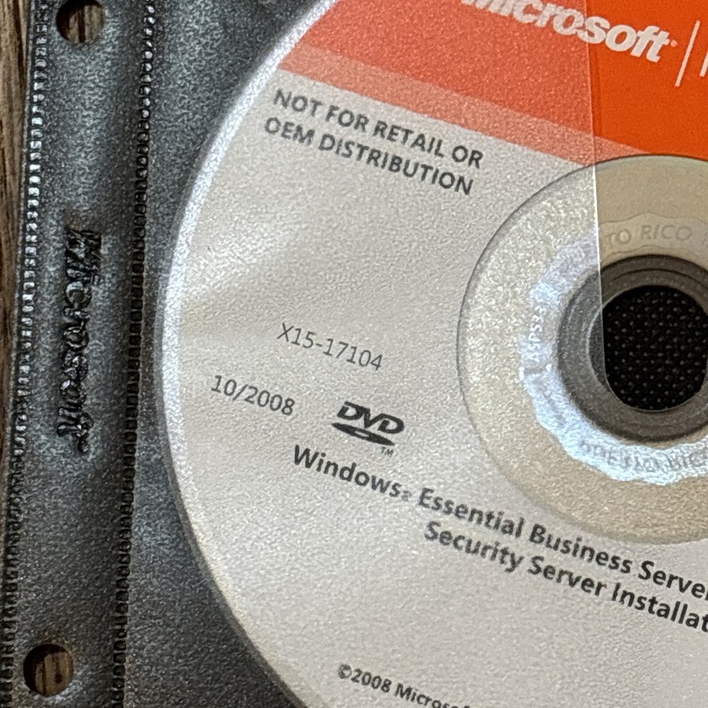 Windows Essential Business Server 2008 Security Server Messaging Installation