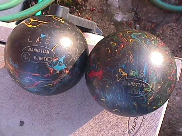 Manhattan Rubber Duckpin Bowling Balls