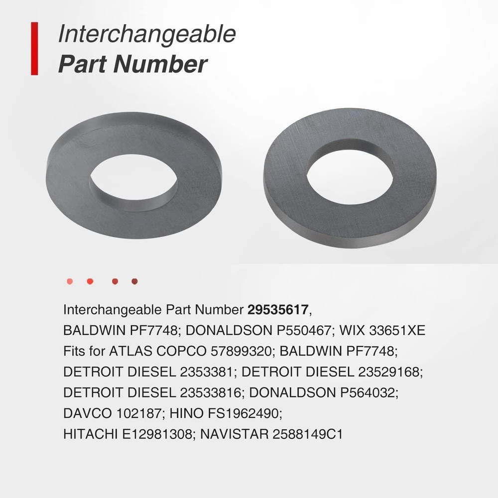 29535617 Automatic Transmission Fluid Pan Magnet Replace for Allison (4PCS)